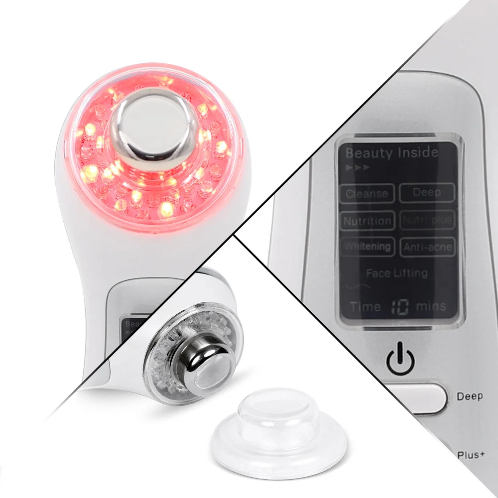 escalera mecánica llenar texto 7 en 1 Aparato Ultrasónico, Galvánico y de Luz Led para Rejuvenecimiento Facial - VENEMPORIUM escalera mecánica llenar texto 7 en 1 Aparato Ultrasónico, Galvánico y de Luz Led para Rejuvenecimiento Facial - VENEMPORIUM